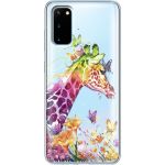 Силіконовий чохол BoxFace Samsung G980 Galaxy S20 Colorful Giraffe (38870-cc14)