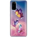 Силіконовий чохол BoxFace Samsung G980 Galaxy S20 Butterflies (938870-rs19)