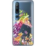 Силіконовий чохол BoxFace Xiaomi Mi 10 Pro Colorful Giraffe (39442-cc14)