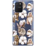 Силіконовий чохол BoxFace Samsung G770 Galaxy S10 Lite Cotton and Rabbits (38972-cc49)