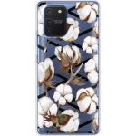 Силіконовий чохол BoxFace Samsung G770 Galaxy S10 Lite Cotton flowers (38972-cc50)