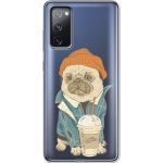 Силіконовий чохол BoxFace Samsung G780 Galaxy S20 FE Dog Coffeeman (41036-cc70)