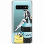 Силіконовий чохол BoxFace Samsung G973 Galaxy S10 City Girl (35879-cc56)