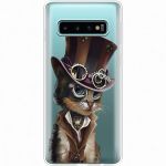 Силіконовий чохол BoxFace Samsung G973 Galaxy S10 Steampunk Cat (35879-cc39)