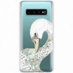 Силіконовий чохол BoxFace Samsung G973 Galaxy S10 Swan (35879-cc24)
