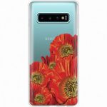 Силіконовий чохол BoxFace Samsung G973 Galaxy S10 Red Poppies (35879-cc44)