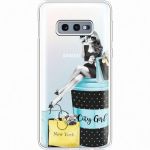 Силіконовий чохол BoxFace Samsung G970 Galaxy S10e City Girl (35884-cc56)