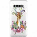 Силіконовий чохол BoxFace Samsung G975 Galaxy S10 Plus Deer with flowers (935881-rs5)