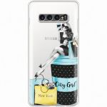 Силіконовий чохол BoxFace Samsung G975 Galaxy S10 Plus City Girl (35881-cc56)
