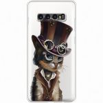 Силіконовий чохол BoxFace Samsung G975 Galaxy S10 Plus Steampunk Cat (35881-cc39)