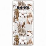Силіконовий чохол BoxFace Samsung G975 Galaxy S10 Plus Cotton and Rabbits (35881-cc49)