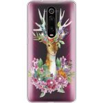 Силіконовий чохол BoxFace Xiaomi Mi 9T / Mi 9T Pro Deer with flowers (937377-rs5)