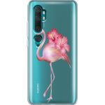 Силіконовий чохол BoxFace Xiaomi Mi Note 10 / Mi Note 10 Pro Floral Flamingo (38538-cc12)