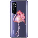 Силіконовий чохол BoxFace Xiaomi Mi Note 10 Lite Floral Flamingo (39812-cc12)
