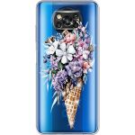 Силіконовий чохол BoxFace Xiaomi Poco X3 Ice Cream Flowers (941290-rs17)