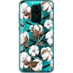 Силіконовий чохол BoxFace Xiaomi Redmi Note 9 Cotton flowers (39802-cc50)