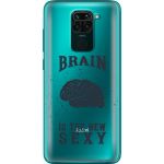 Силіконовий чохол BoxFace Xiaomi Redmi 10X Sexy Brain (40367-cc47)