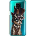 Силіконовий чохол BoxFace Xiaomi Redmi Note 9 Pro / 9 Pro Max Steampunk Cat (39807-cc39)