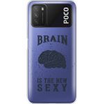 Силіконовий чохол BoxFace Xiaomi Poco M3 Sexy Brain (41587-cc47)