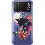Силіконовий чохол BoxFace Xiaomi Poco M3 Cat in Flowers (941587-rs10)