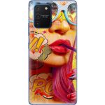 Силіконовий чохол BoxFace Samsung G770 Galaxy S10 Lite Yellow Girl Pop Art (38971-up2442)