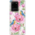 Силіконовий чохол BoxFace Samsung G988 Galaxy S20 Ultra Birds and Flowers (38878-up2376)