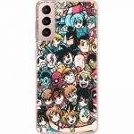 Силіконовий чохол BoxFace Samsung G991 Galaxy S21 Anime Stickers (41709-up2458)