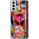 Силіконовий чохол BoxFace Samsung G996 Galaxy S21 Plus Colorful Girl (41718-up2443)
