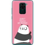 Силіконовий чохол BoxFace Xiaomi Redmi Note 9 Dont Touch My Phone Panda (39801-up2425)