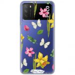 Чохол для Xiaomi Poco M3 Mixcase квіти дизайн 5