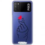 Чохол для Xiaomi Poco M3 Mixcase love you дизайн 12