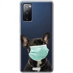 Чохол для Samsung Galaxy S20 FE (G780) MixCase собачки бульдог в масці