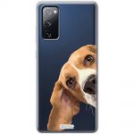 Чохол для Samsung Galaxy S20 FE (G780) MixCase собачки Бассет хаунд