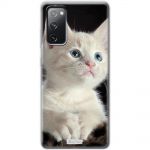 Чохол для Samsung Galaxy S20 FE (G780) MixCase тварини біле кошеня