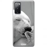 Чохол для Samsung Galaxy S20 FE (G780) MixCase тварини білий ведмідь