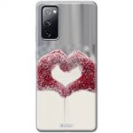 Чохол для Samsung Galaxy S20 FE (G780) Mixcase для закоханих серце з упав