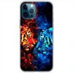 Чохол для iPhone 12 Pro MixCase звірі два тигри