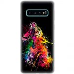 Чохол для Samsung Galaxy S10 (G973) MixCase звірі яскравий тигр