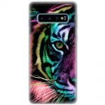 Чохол для Samsung Galaxy S10 (G973) MixCase звірі кольоровий тигр