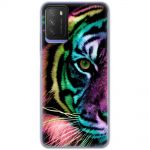 Чохол для Xiaomi Poco M3 MixCase звірі кольоровий тигр