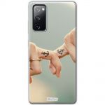 Чохол для Samsung Galaxy S20 FE (G780) Mixcase для закоханих пара з тату