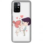 Чохол для Xiaomi Redmi 10 Mixcase для закоханих поцілунок