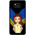 Чохол для Xiaomi Poco X3 / X3 Pro MixCase патріотичні українка ангел