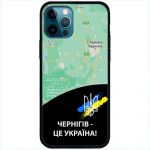 Чохол для iPhone 12 Pro MixCase патріотичні Чернігів це Україна