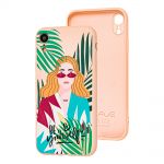 Чохол для iPhone Xr Wave Fancy girl go wild / pink sand