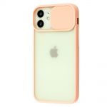 Чохол для iPhone 12 mini LikGus Camshield camera protect рожевий