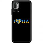 Чохол для Xiaomi Redmi Note 10 5G / Poco M3 Pro MixCase патріотичні I love UA