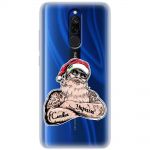 Чохол для Xiaomi Redmi 8 MixCase Новий рік Санта Клаус за Україну