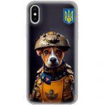 Чохол для iPhone Xs Max MixCase Патрон фото в уніформі