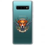 Чохол Samsung Galaxy S10 (G973) MixCase Патрон логотип